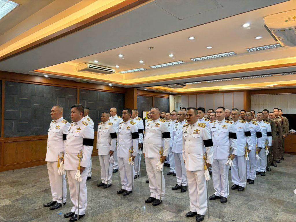 ” พิธีถวายพระพรชัยมงคล กล่าวถวายสัตย์ปฏิญาณฯ เพื่อเป็นข้าราชการที่ดี “